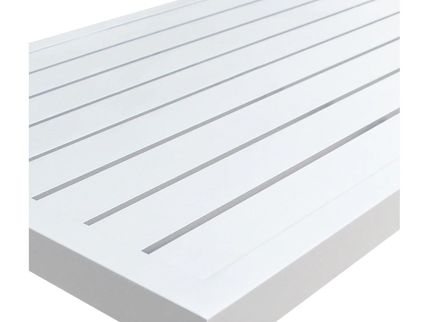 MilaniHome.it - salotto da giardino 4 posti di design moderno per esterno di coloreBianco