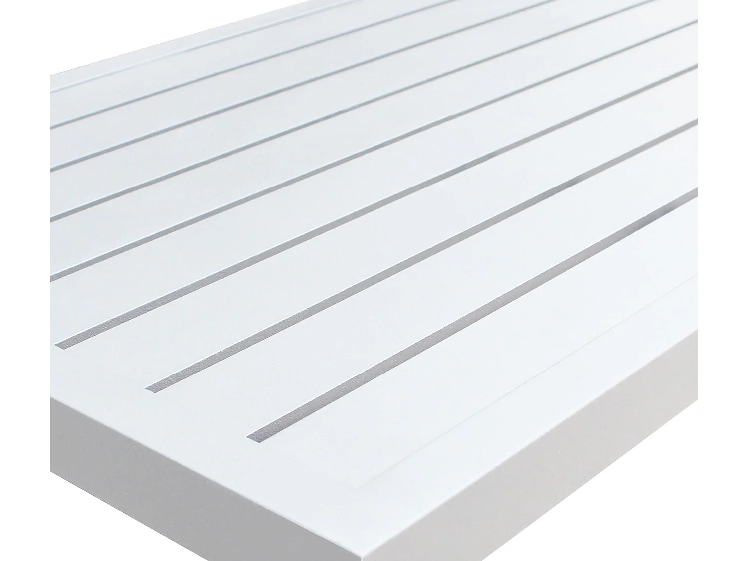 MilaniHome.it - salotto da giardino 4 posti di design moderno per esterno di coloreBianco