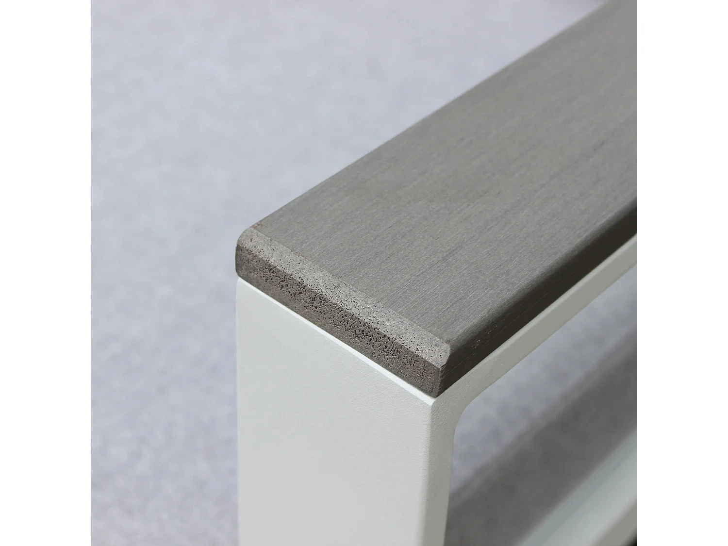 MilaniHome.it - salotto angolare da giardino di design moderno per esterno di coloreBianco