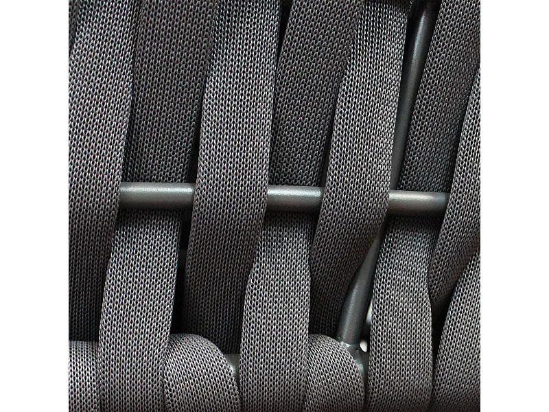 MilaniHome.it - Poltrona angolare destra componibile design moderno per esterno cm 102 x 85 x 83 hdi coloreAntracite