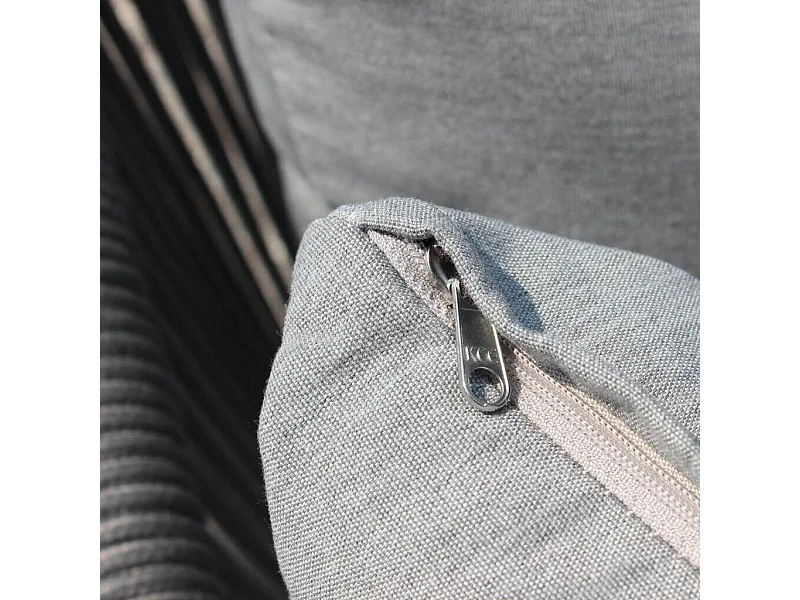 MilaniHome.it - Salotto Da Giardino Set In Alluminio 2 Posti Nero Da Esterno Giardino Portico, Per Locali Bar Pub Hotel Albergodi coloreAntracite