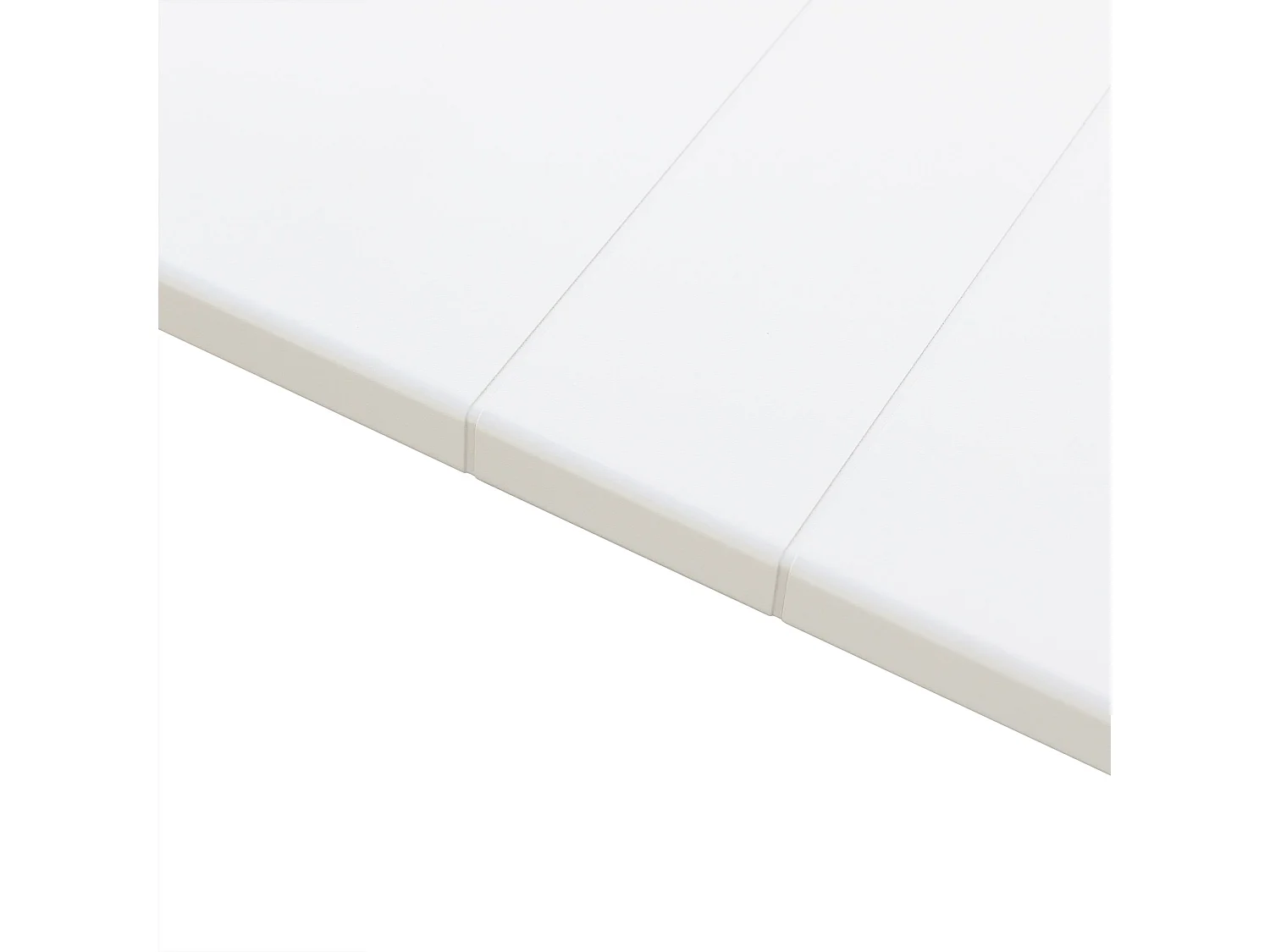 MilaniHome.it - salotto da giardino in alluminio 5 posti per esterno giardino di designD.190x80x80/P.88x80x80/T.110x60x40di coloreBianco