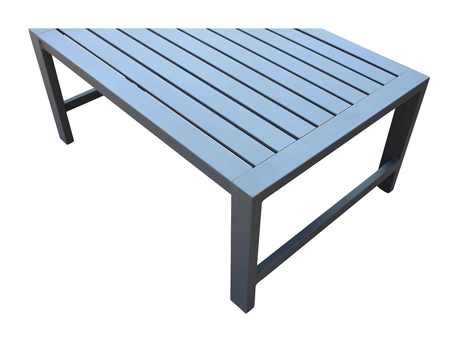 MilaniHome.it - Salotto Da Giardino In Alluminio Antracite Da Esterno Portico Per Locale Bar Agriturismo Hotel Albergo Pasticceriadi coloreAntracite