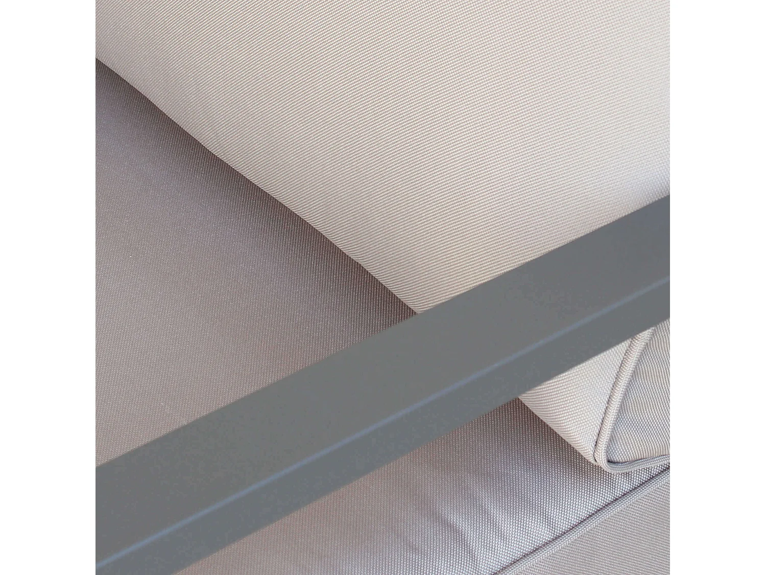 MilaniHome.it - Salotto Da Giardino In Alluminio Antracite Da Esterno Portico Per Locale Bar Agriturismo Hotel Albergo Pasticceriadi coloreTaupe