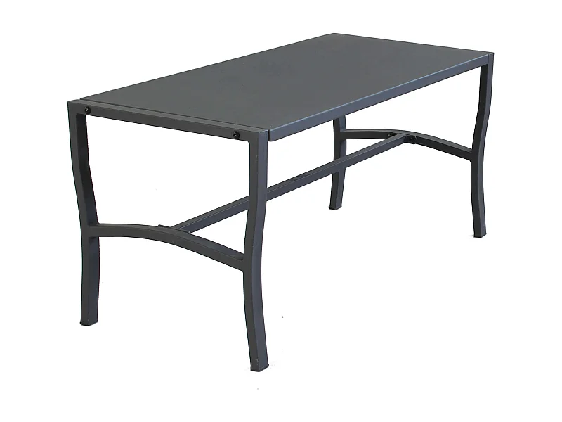 MilaniHome.it - Tavolino In Ferro Nero Per Esterno Giardino, Portico, Ristorante, Gelateria Bar Hotel Albergodi coloreAntracite