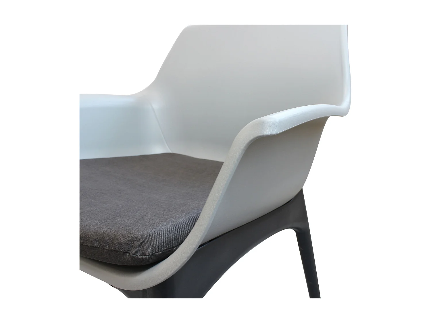 MilaniHome.it - Salotto Da Giardino 2 Posti Grigio Con Cuscini Per Esterno Giardino Terrazzo Portico Bar Hotel Pasticceria Localedi coloreGrigio