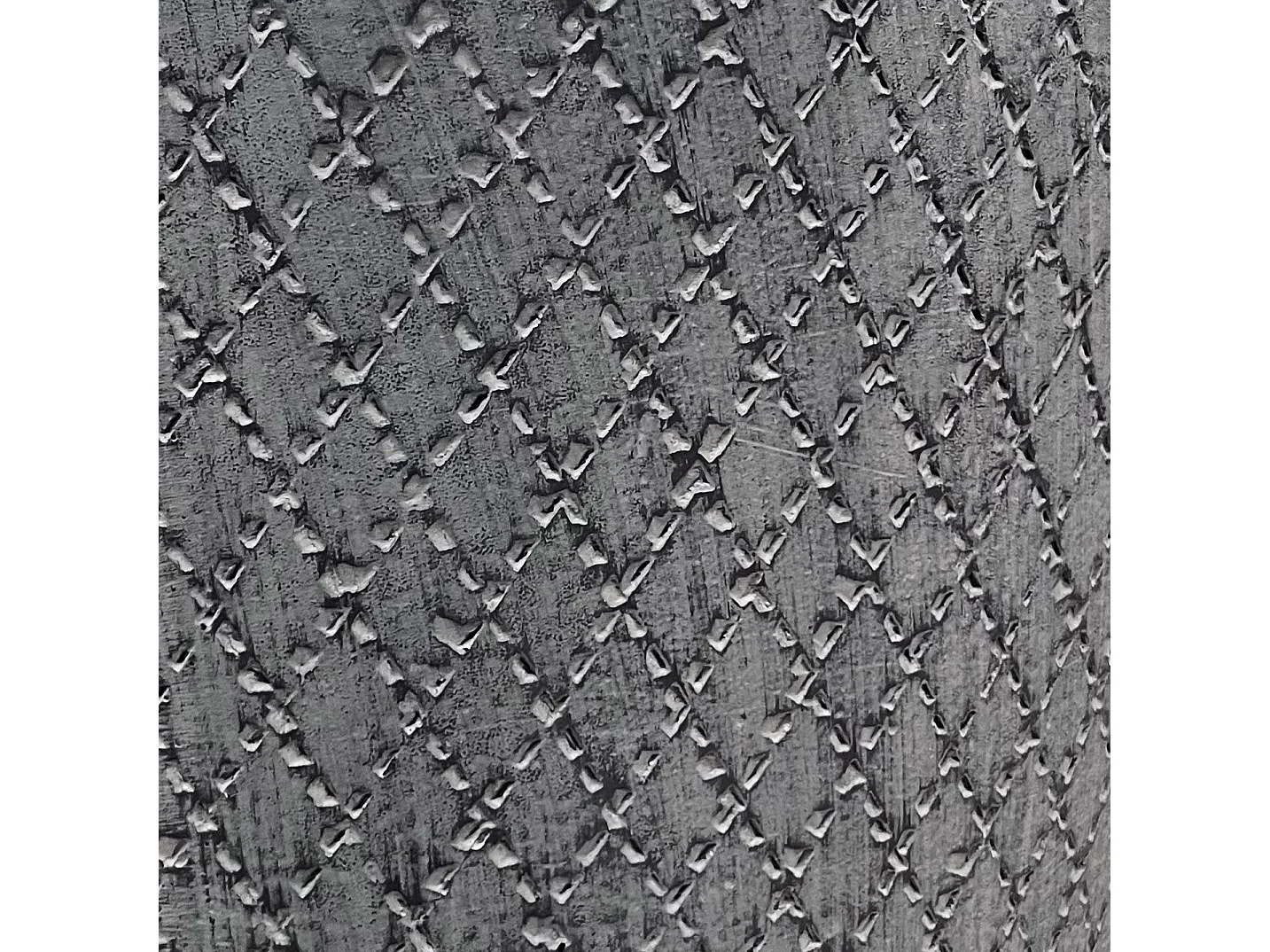 MilaniHome.it - Set Di 3 Vasi Per Piante Da Esterno Interno Di Design Con 3 Dimensioni In Fibra Sintetica Resistentedi coloreGrigio