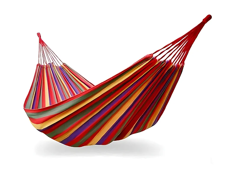 MilaniHome.it - Amaca Cotone 200x100 Per Campeggio Spiaggia Mare Piscina Giardinodi coloreMulticolor