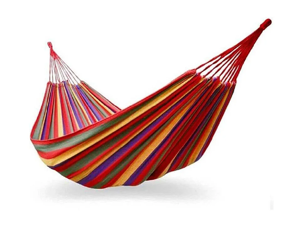 MilaniHome.it - Amaca Cotone 200x100 Per Campeggio Spiaggia Mare Piscina Giardinodi coloreMulticolor