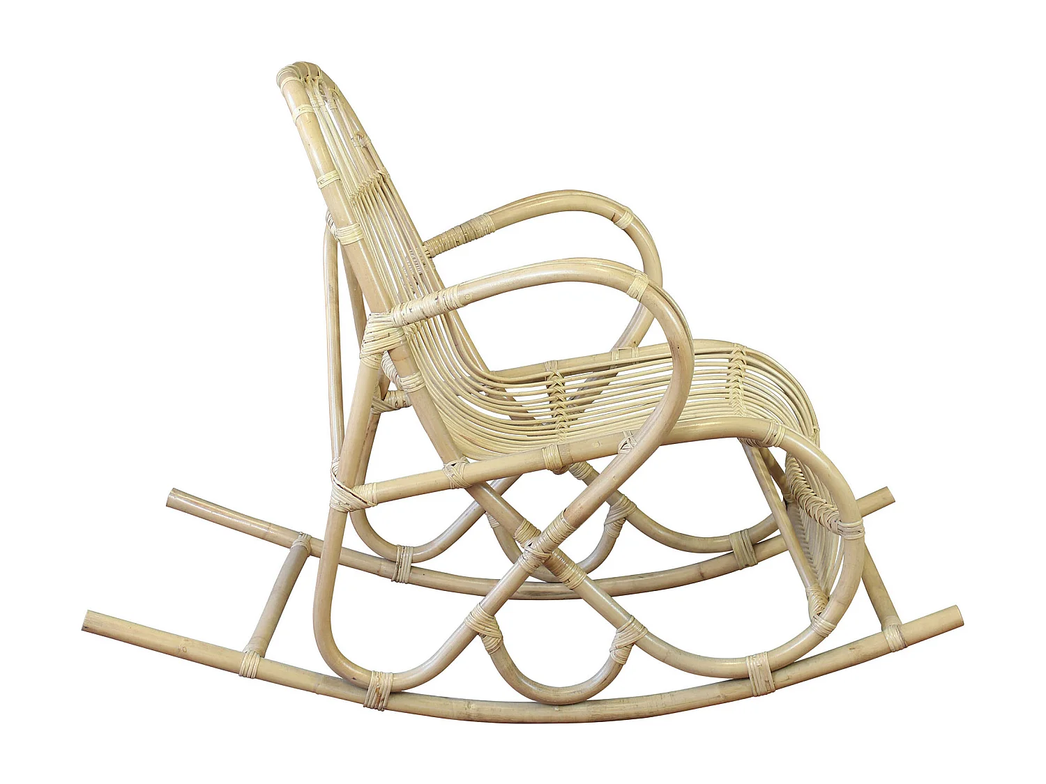 MilaniHome.it - poltrona in fibra naturale di design per esterno giardino cm 102 l x 74 p x 143 hdi coloreMarrone chiaro