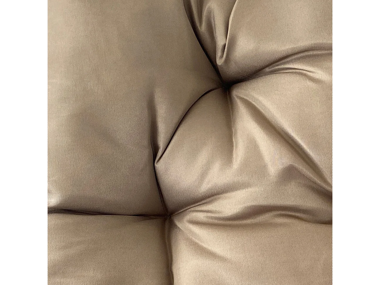 MilaniHome.it - dondolo in fibra naturale di design per esterno giardino Struttura Ø 95 x 195h seduta 80 x 70 x 121di coloreMarrone