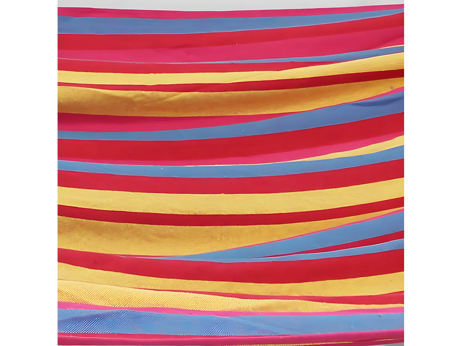 MilaniHome.it - Amaca Cotone 220x160 Per Campeggio Spiaggia Mare Piscina Giardinodi coloreRosso