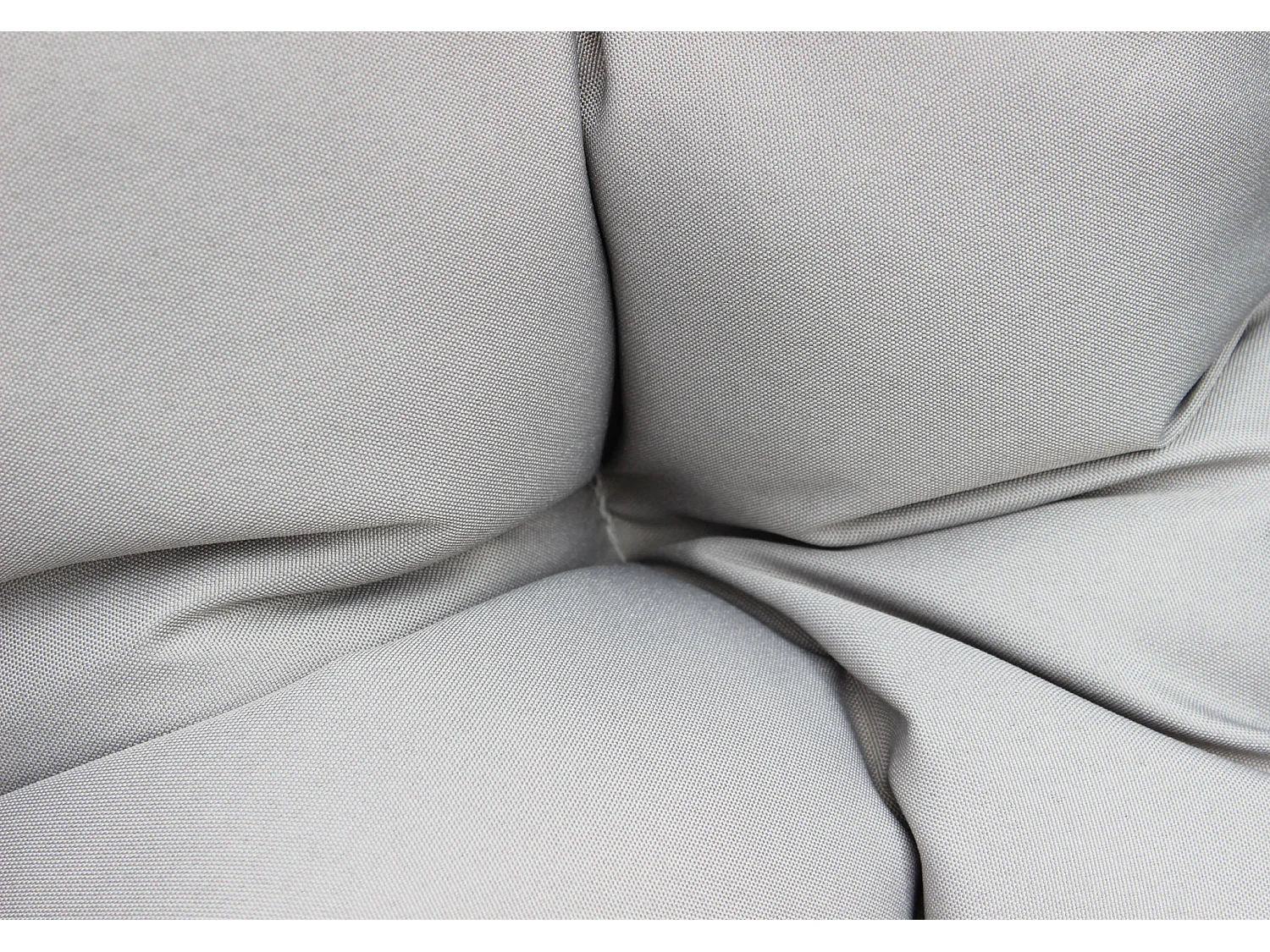 MilaniHome.it - poltrona sospesa con cuscino di design per esterno giardino Struttura diametro 95 x 196h seduta 73 x 64 x 108di coloreGrigio