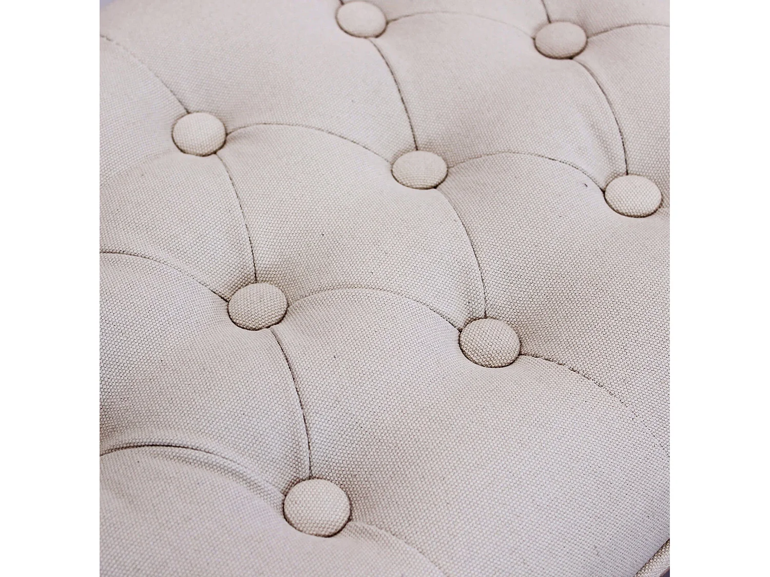 MilaniHome.it - panca vintage in tessuto di design moderno vintage cm 110x36x47 hdi coloreBeige