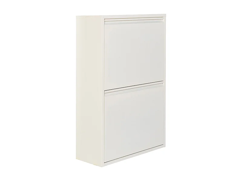 MilaniHome.it - mobile a 2 ante per raccolta differenziata di design per esterno giardino cm 60 l x 25 p x 92 hdi coloreBianco