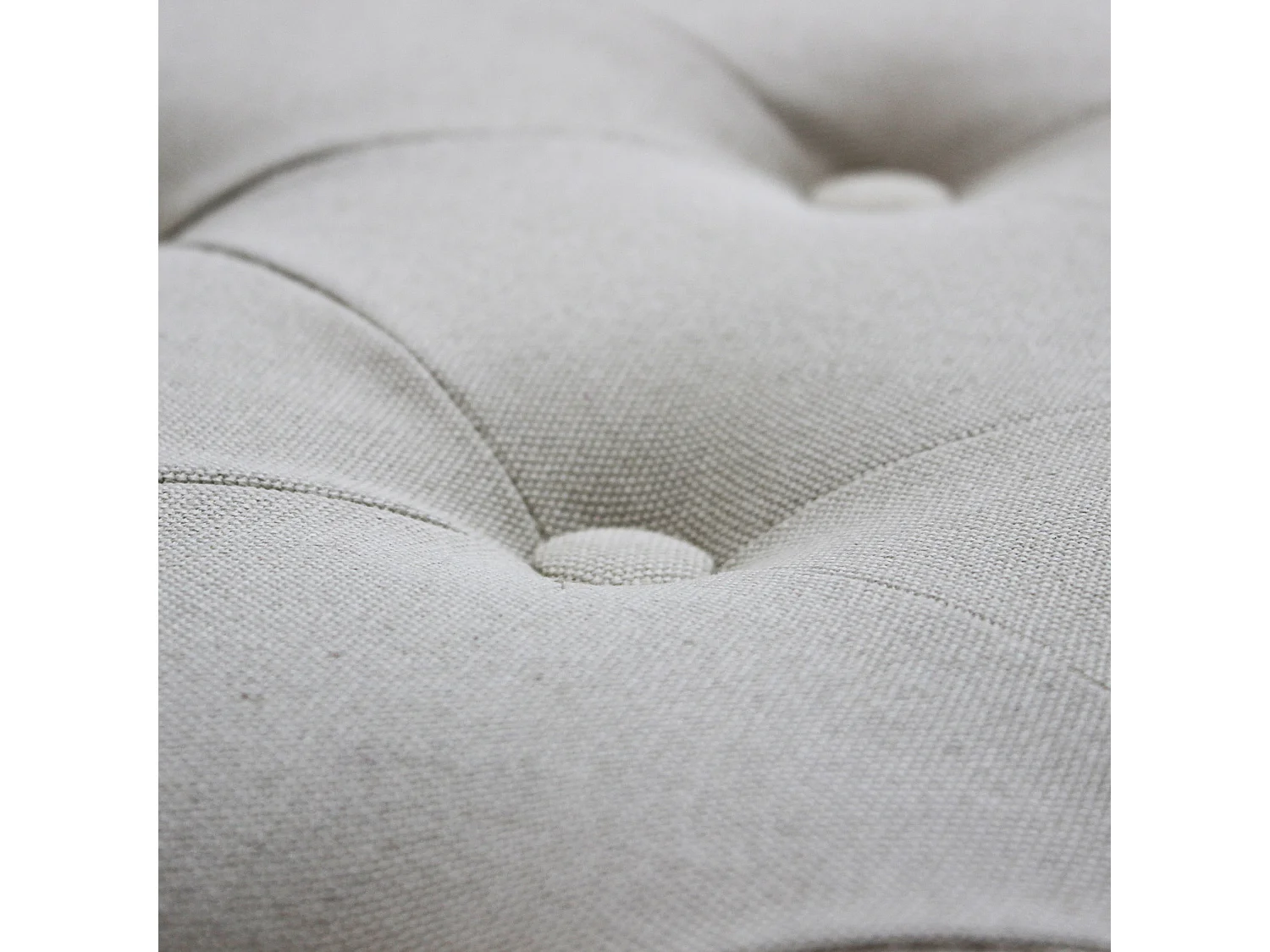 MilaniHome.it - panca vintage in tessuto di design moderno vintage cm 113x48x 45/60 hdi coloreBeige