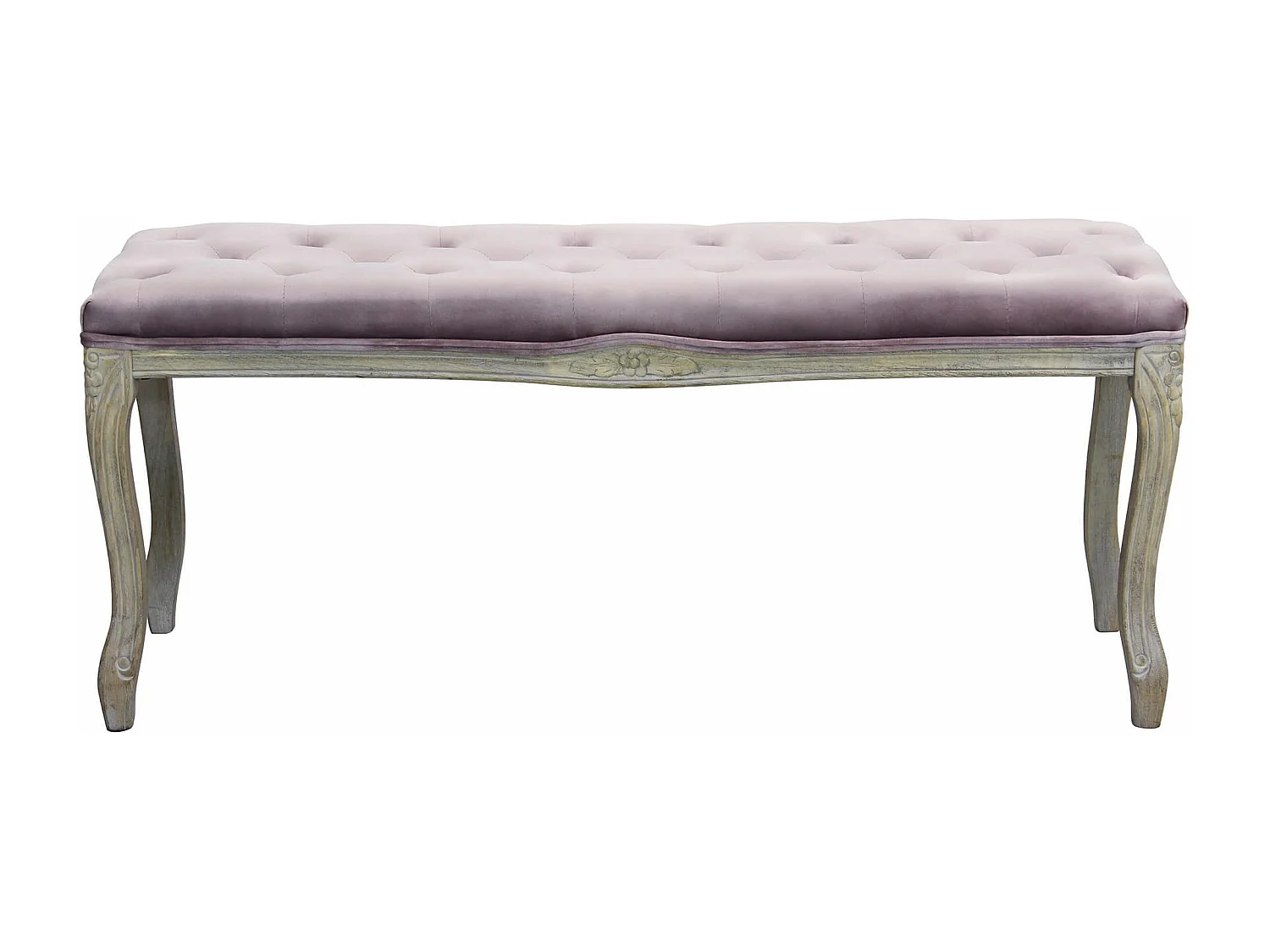 panca vintage in velluto di design moderno vintage cm 110x36x47 h