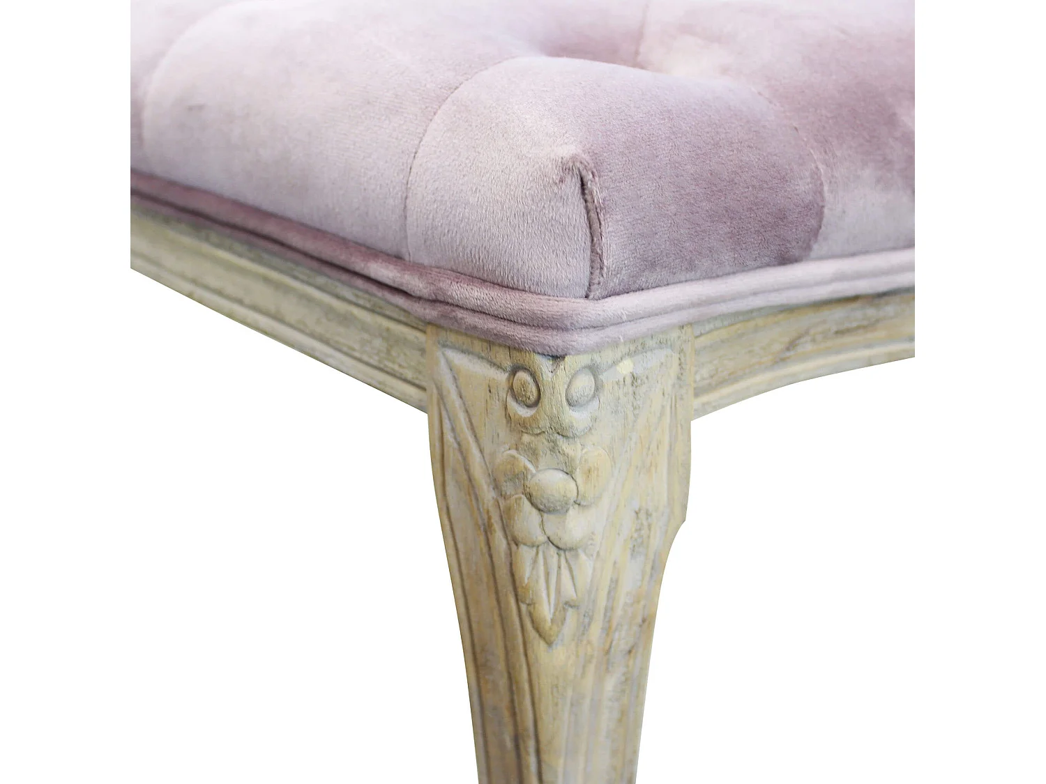 panca vintage in velluto di design moderno vintage cm 110x36x47 h