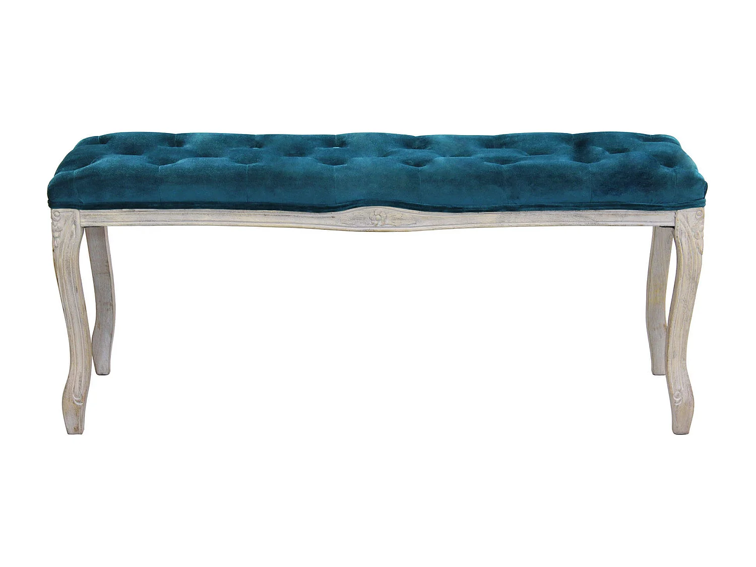 panca vintage in velluto di design moderno vintage cm 110x36x47 h