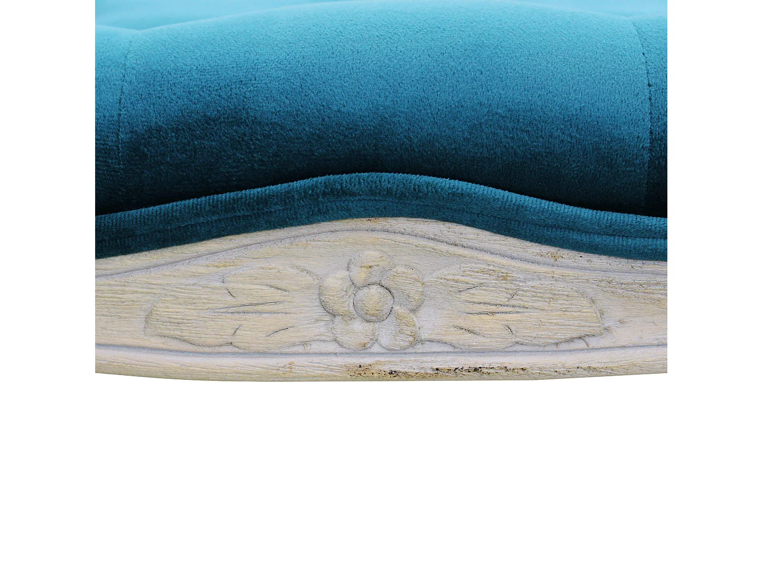 panca vintage in velluto di design moderno vintage cm 110x36x47 h