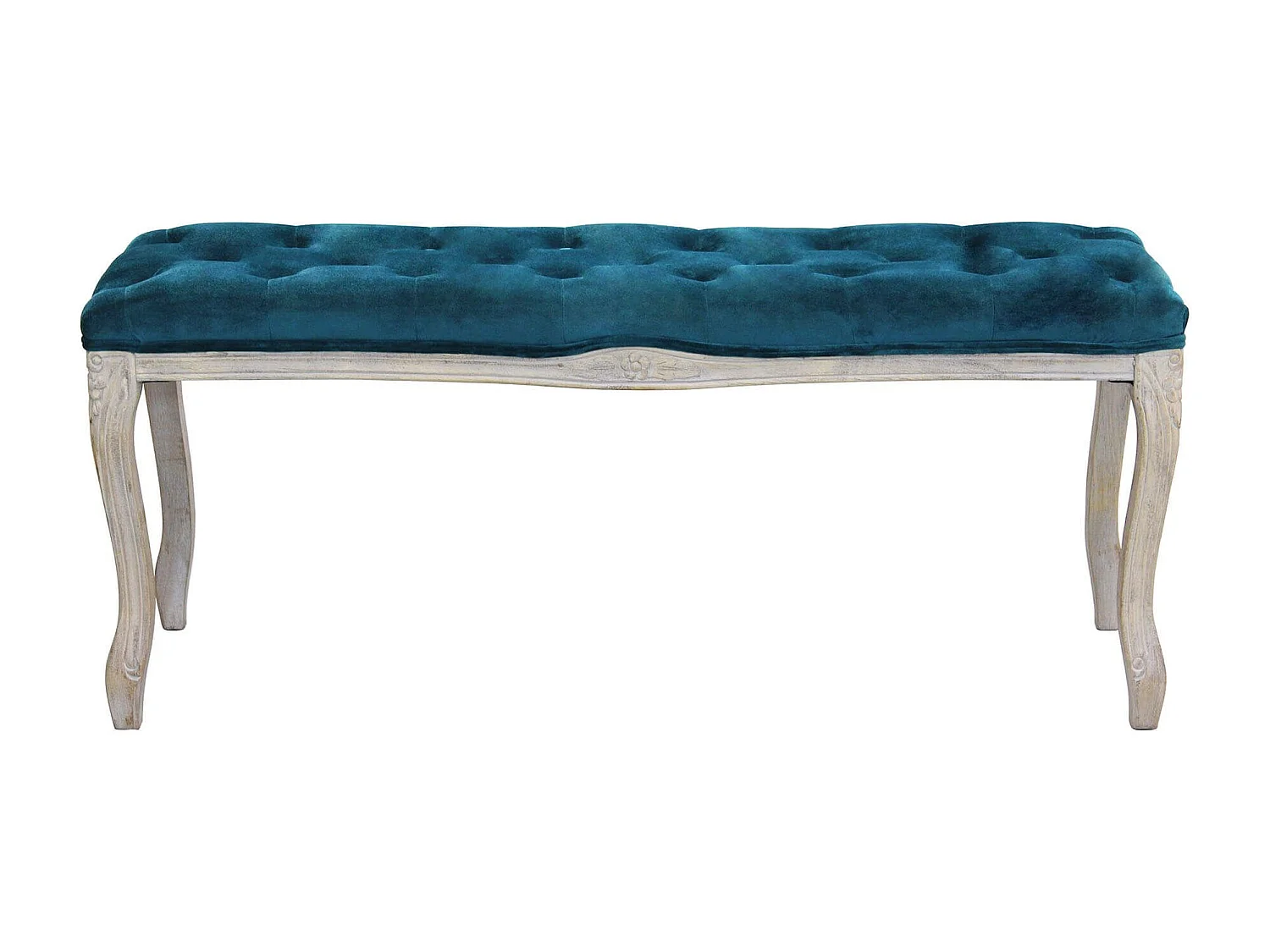 panca vintage in velluto di design moderno vintage cm 110x36x47 h