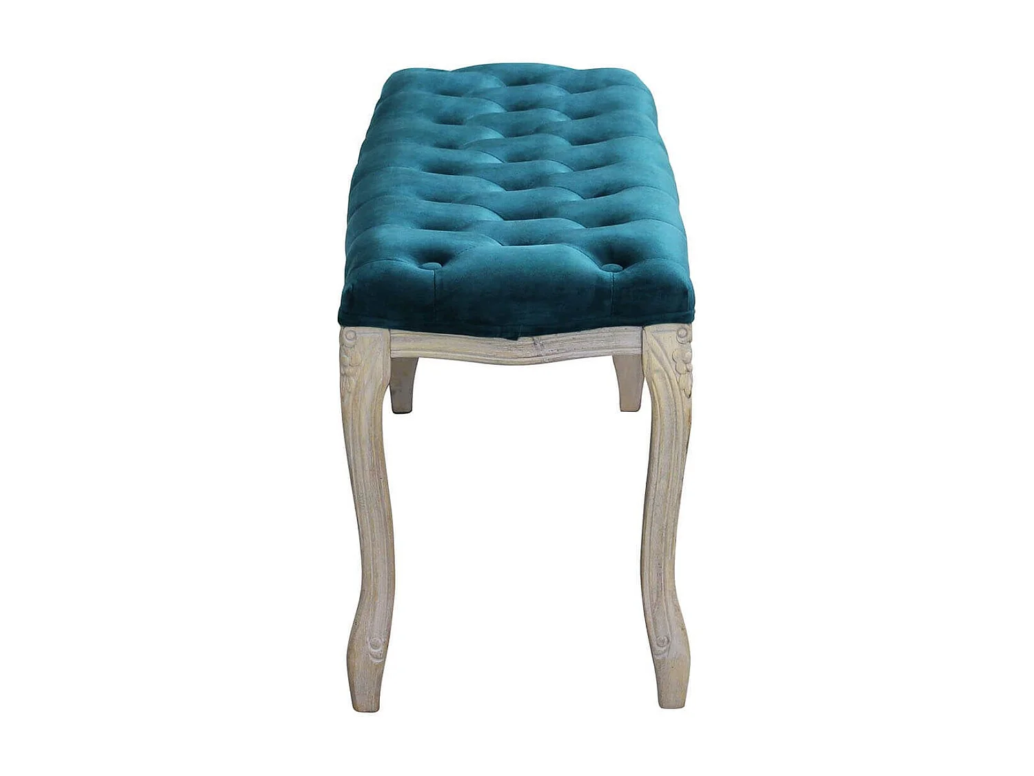 panca vintage in velluto di design moderno vintage cm 110x36x47 h