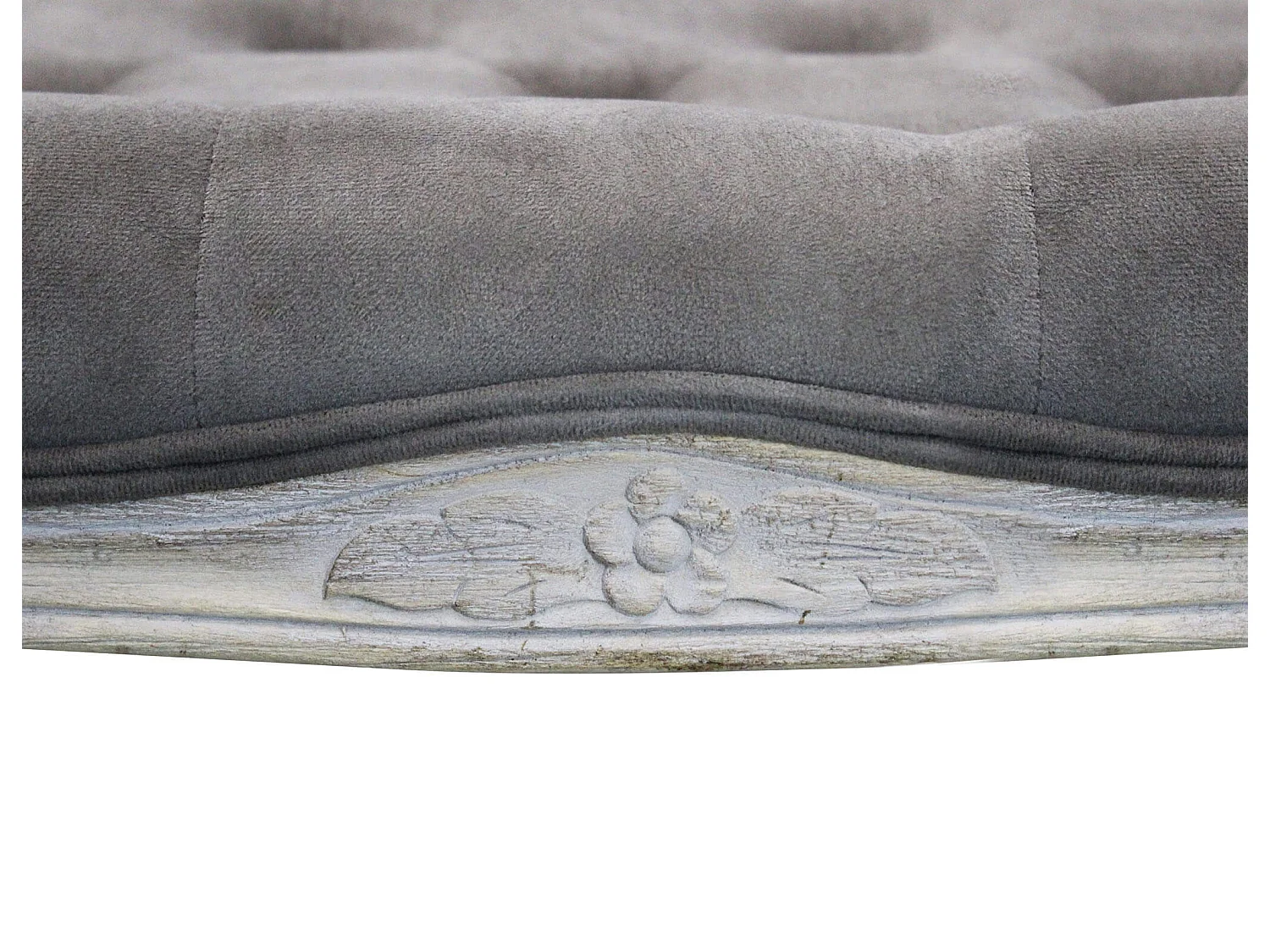 MilaniHome.it - panca vintage in velluto di design moderno vintage cm 110x36x47 hdi coloreTaupe