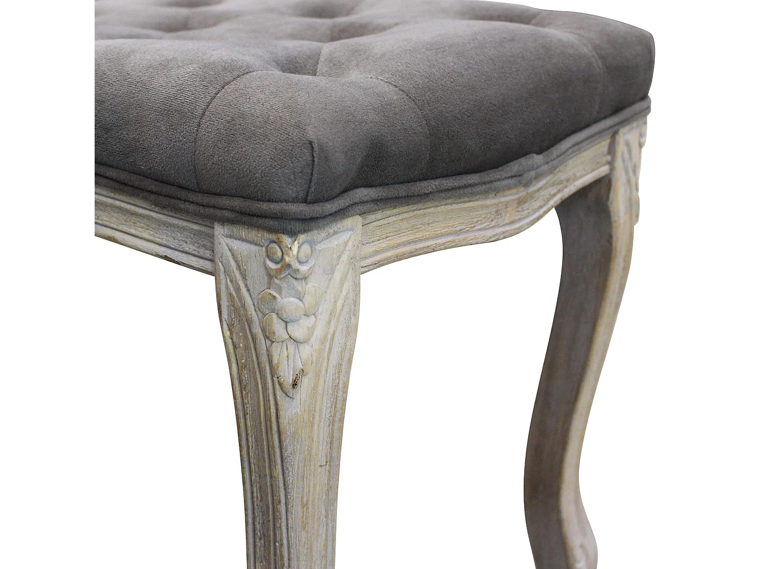 MilaniHome.it - panca vintage in velluto di design moderno vintage cm 110x36x47 hdi coloreTaupe