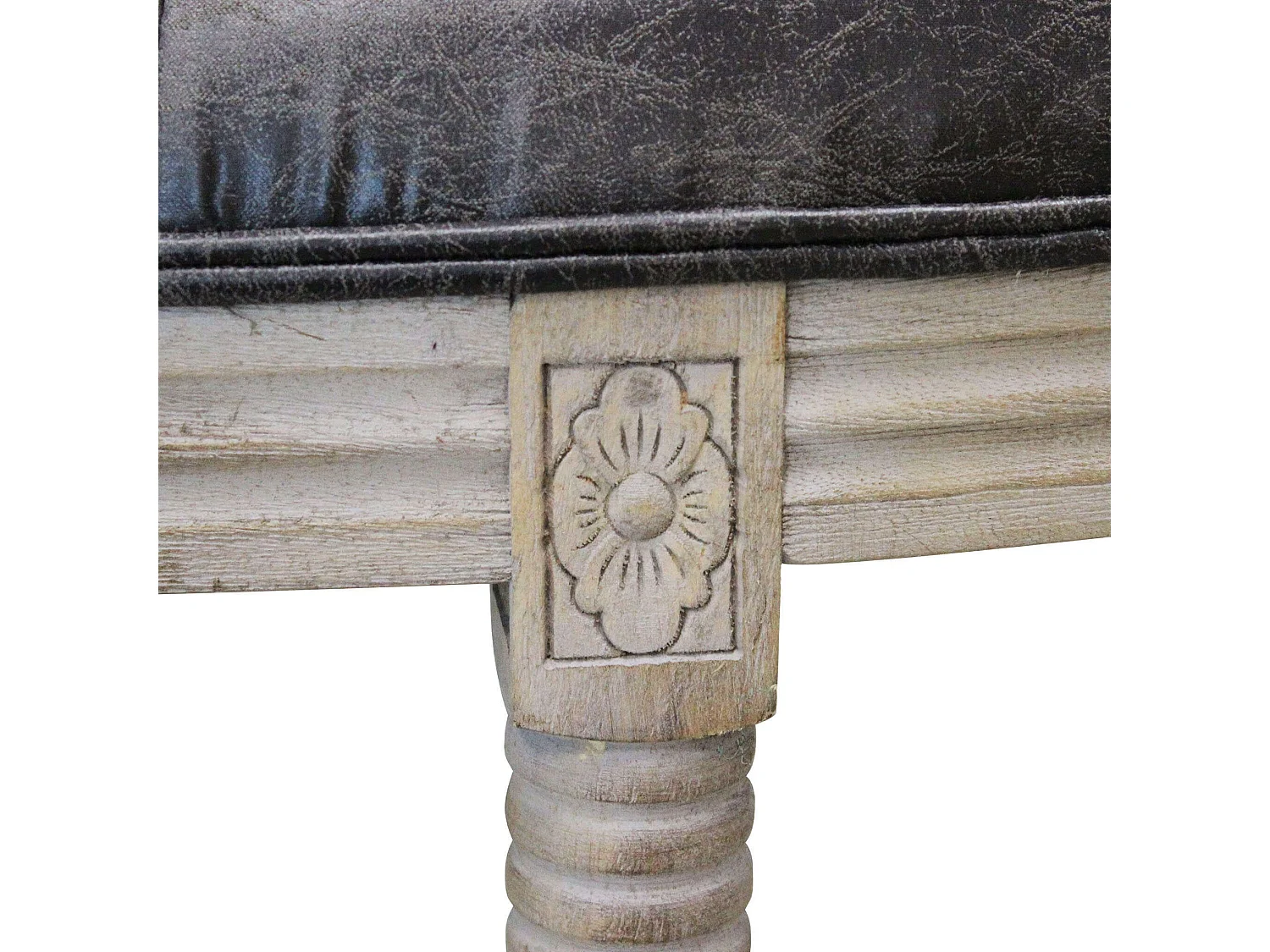 MilaniHome.it - panca vintage in ecopelle di design moderno vintage cm 125x45x48 hdi coloreTaupe