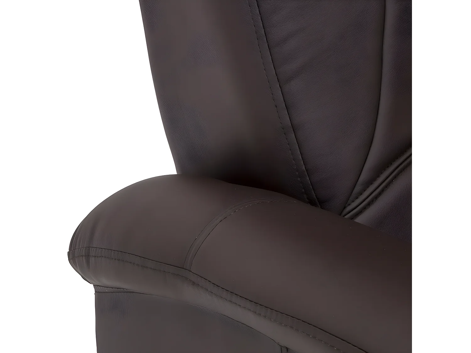 MilaniHome.it - Poltrona Relax Reclinabile Confort Imbottita Marrone Per Interno Salotto Per Anzianidi coloreMarrone