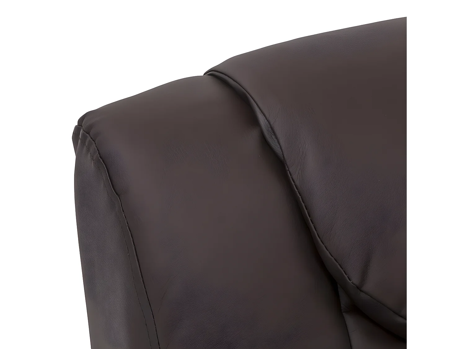 MilaniHome.it - Poltrona Relax Reclinabile Confort Imbottita Marrone Per Interno Salotto Per Anzianidi coloreMarrone