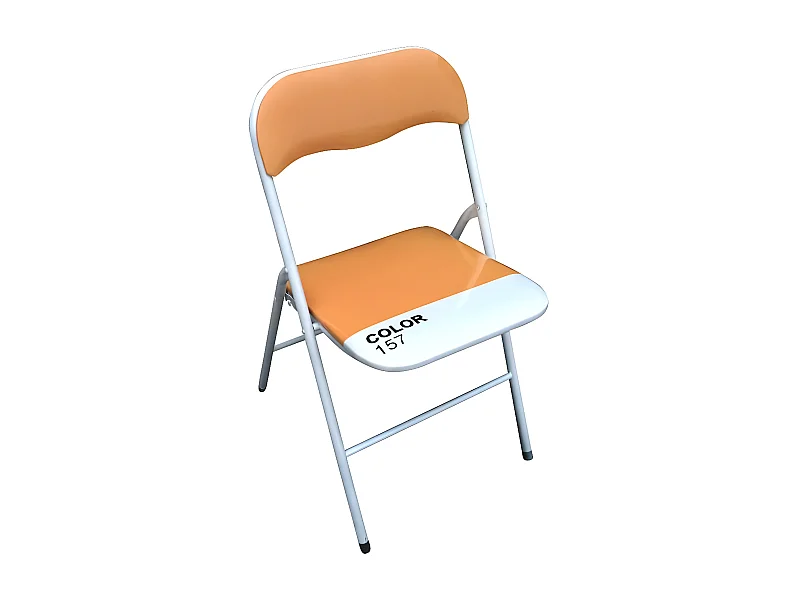 MilaniHome.it - Sedia Pieghevole Slim Arancione Per Interno Sala Da Pranzo Salotto Cucina Ufficiodi coloreArancione