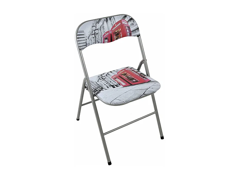 MilaniHome.it - Sedia Pieghevole Slim Londra Per Interno Sala Da Pranzo Salotto Cucina Ufficiodi coloreLondra