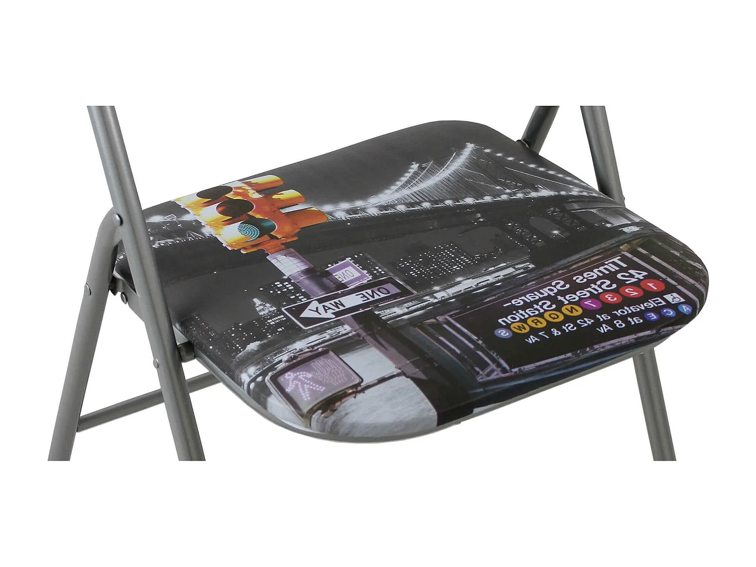 MilaniHome.it - Set Di 2 Sedie Slim Pieghevoli New York Di Design Con Comoda Imbottitura Nella Seduta Per Ospiti, Ufficio, Casadi coloreNew York