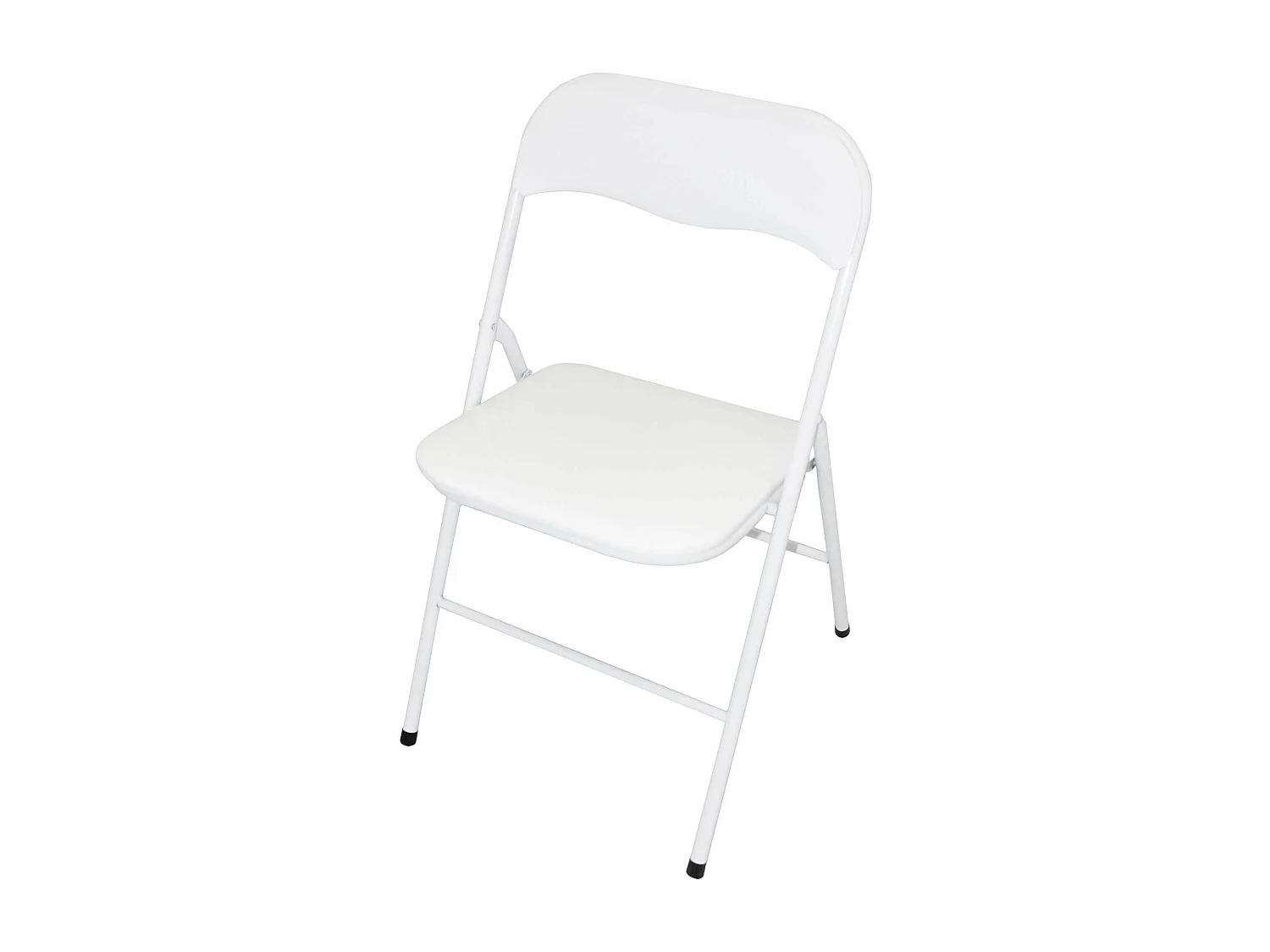 MilaniHome.it - Sedia Pieghevole Slim Bianca Per Interno Sala Da Pranzo Salotto Cucina Ufficiodi coloreBianco