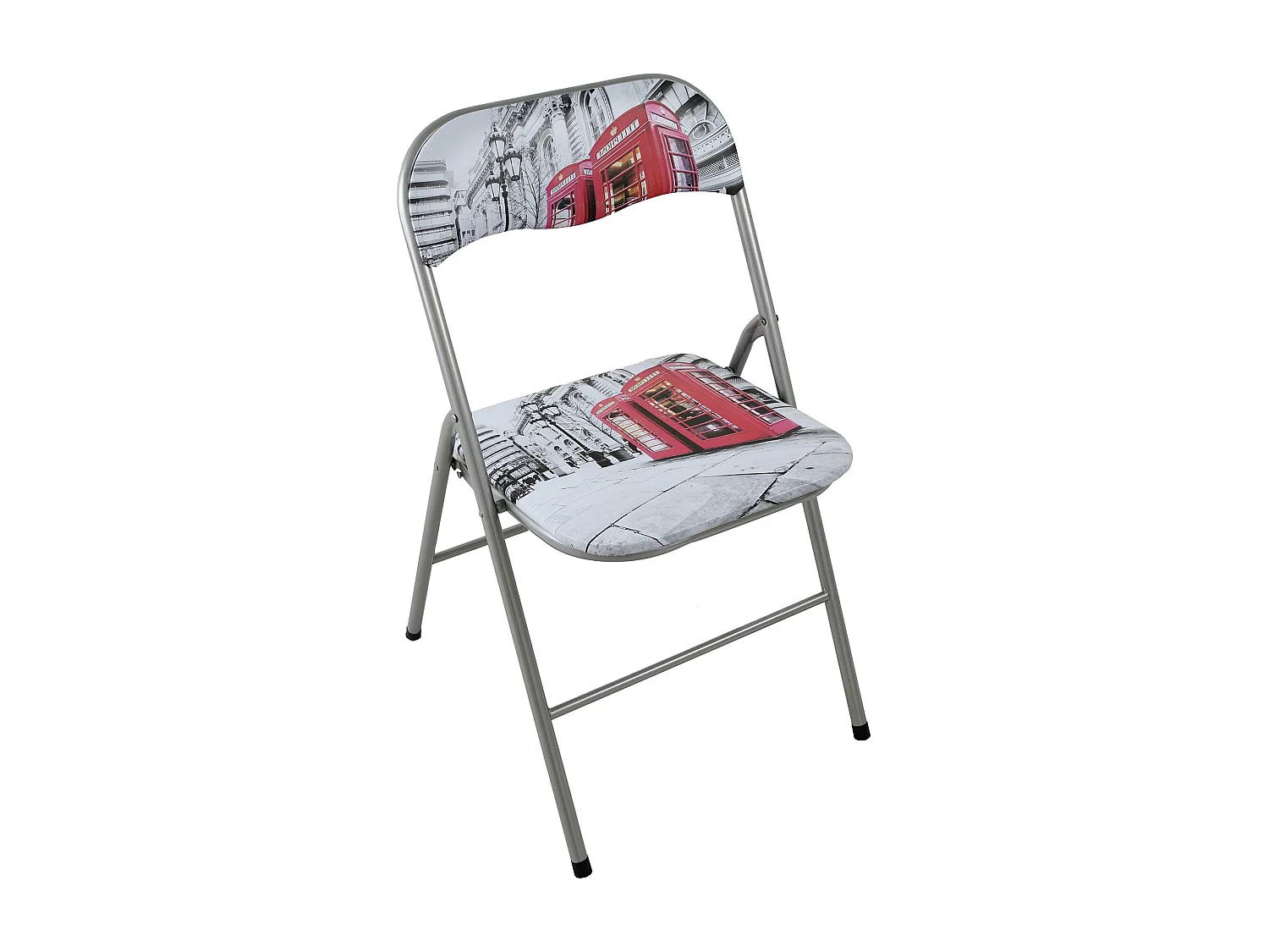 MilaniHome.it - Set Di 6 Sedie Slim Pieghevoli Londra Di Design Con Comoda Imbottitura Nella Seduta Per Ospiti, Ufficio, Casadi coloreLondra