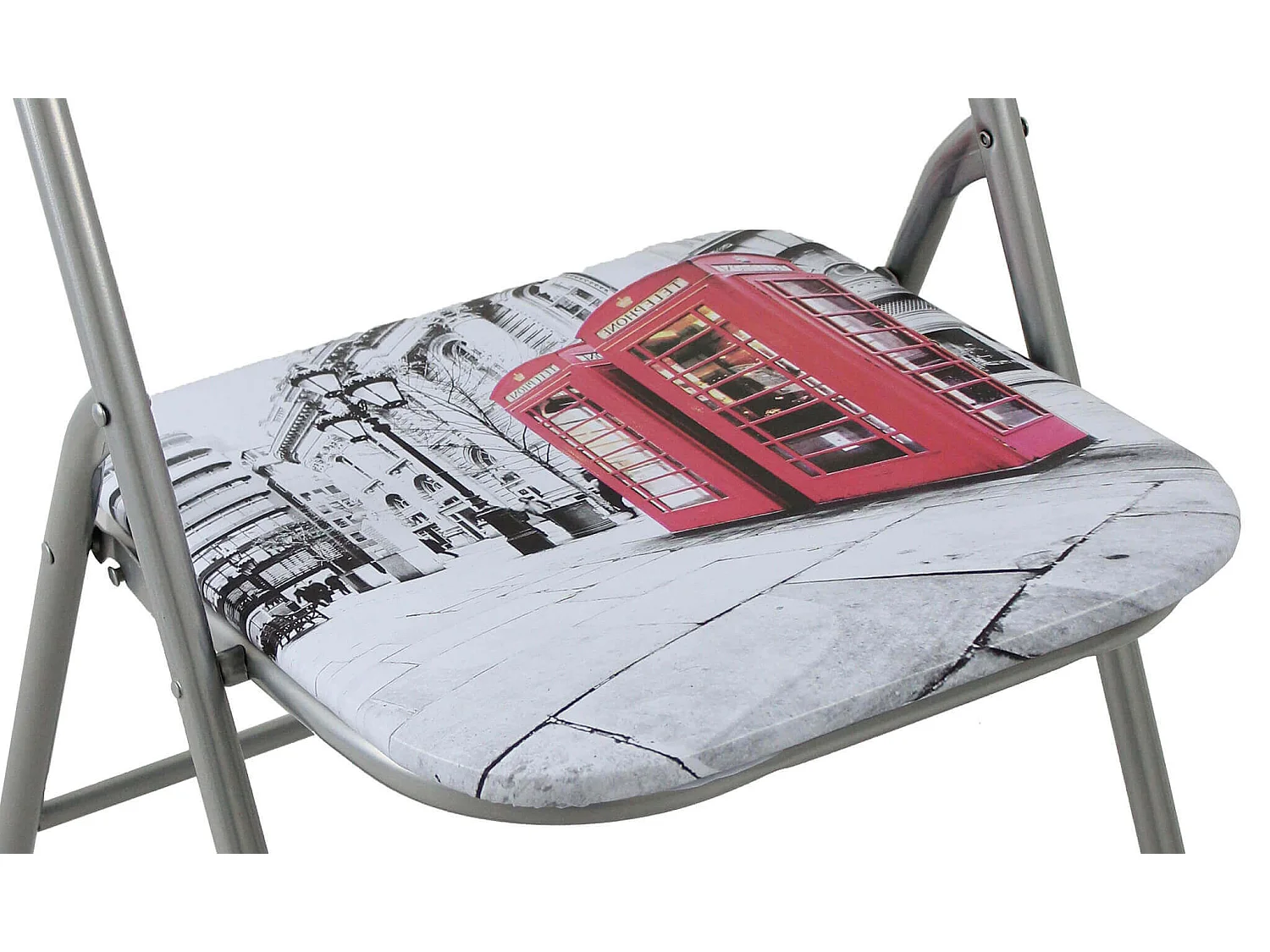 MilaniHome.it - Set Di 6 Sedie Slim Pieghevoli Londra Di Design Con Comoda Imbottitura Nella Seduta Per Ospiti, Ufficio, Casadi coloreLondra