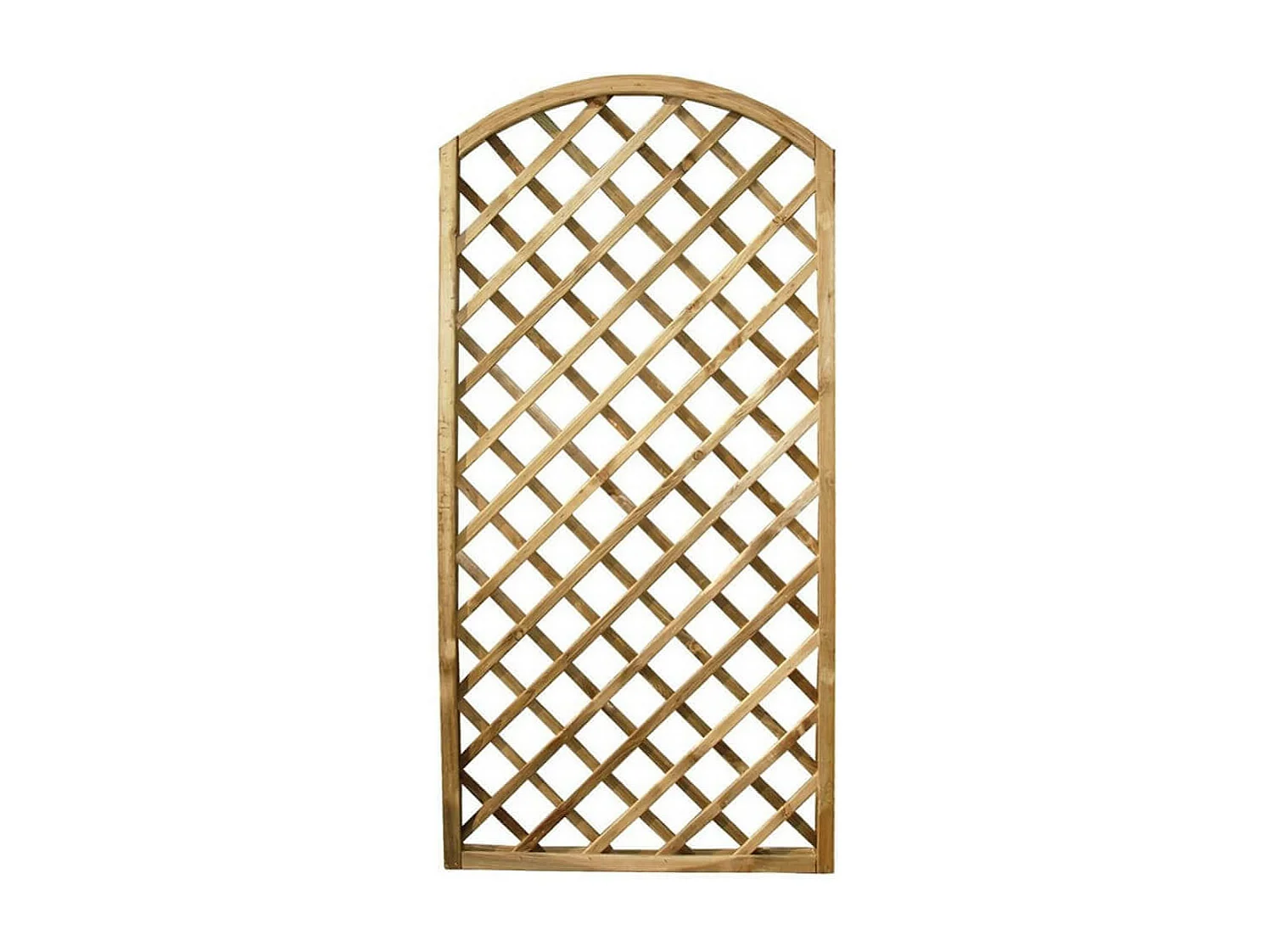 MilaniHome.it - Griglia Da Giardino In Legno Di Pino Impregnato In Autoclave 90x180di coloreMarrone