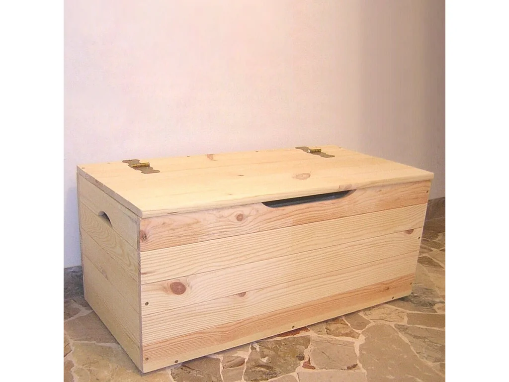 MilaniHome.it - Cassapanca Pino 100 Cmdi coloreMarrone