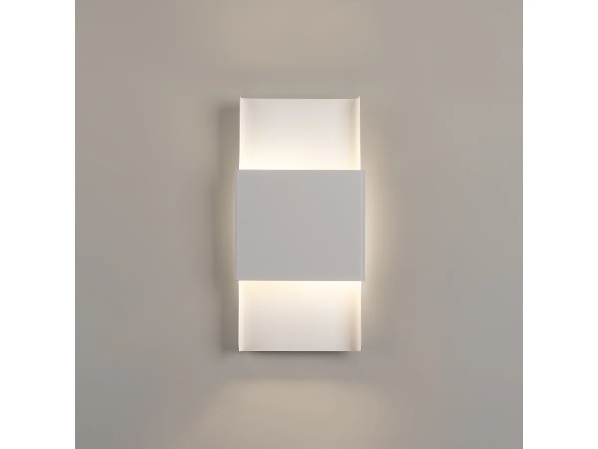 Plafonnier Durlin Moderne En Acier - 2 Sources Lumineuses - L.20 X H.40 Cm - Blanc