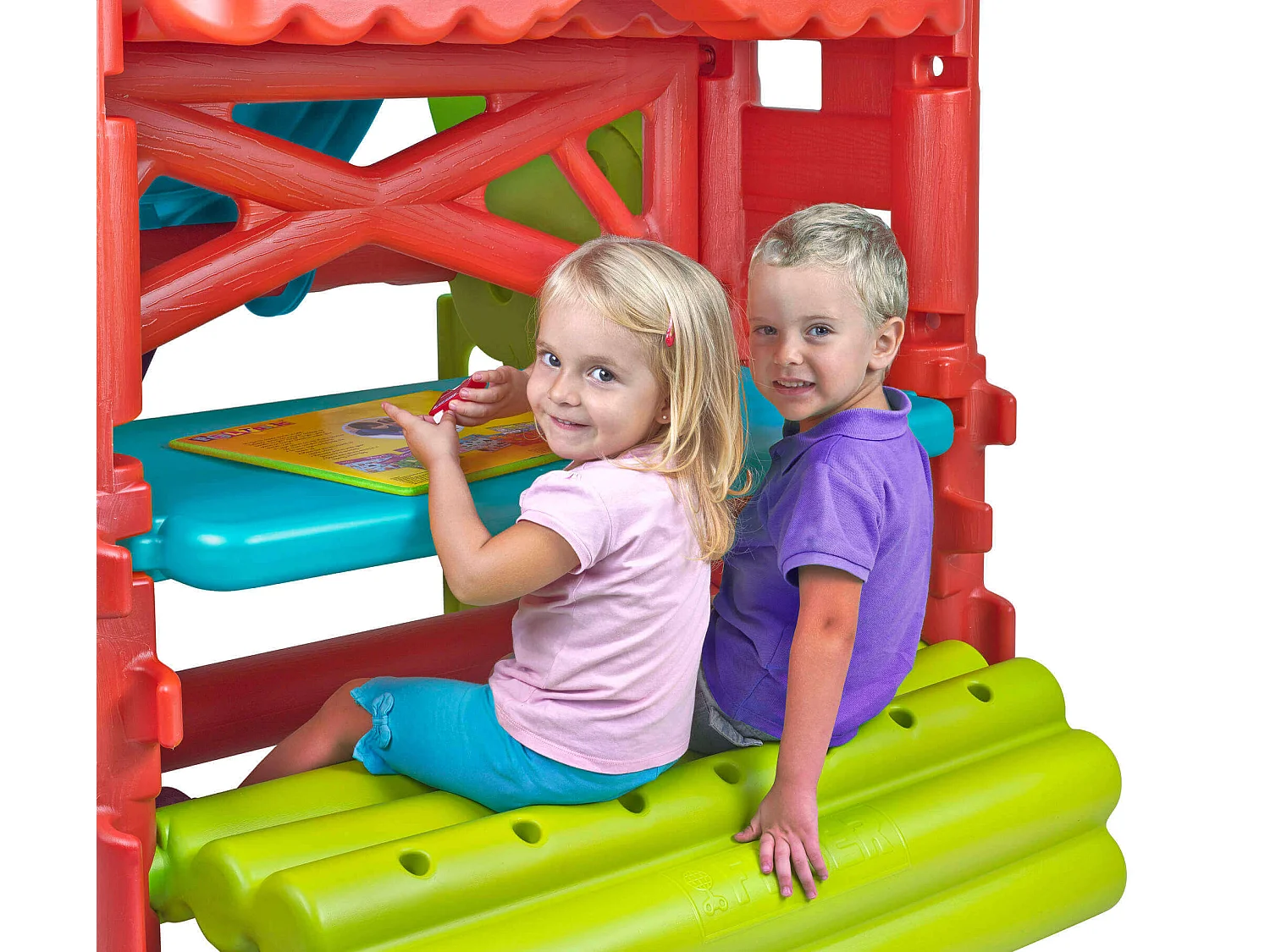 MilaniHome.it - Casetta Bosco Adatta A Tutti I Bambini Da Esterno Giardinodi coloreMulticolor