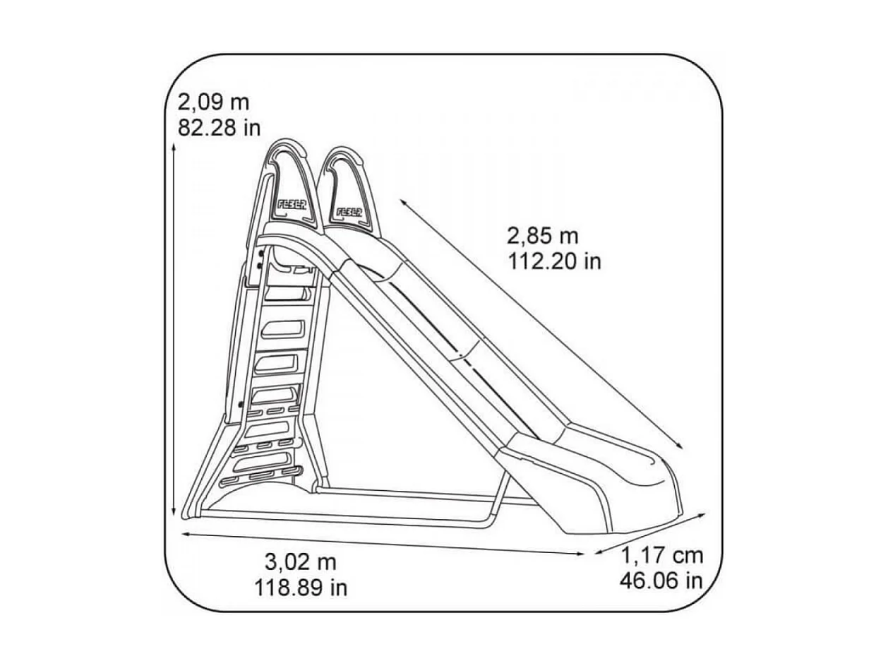 MilaniHome.it - Super Mega Scivolo Con Acqua Adatto A Tutti I Bambini Da Esterno Giardinodi coloreMulticolor