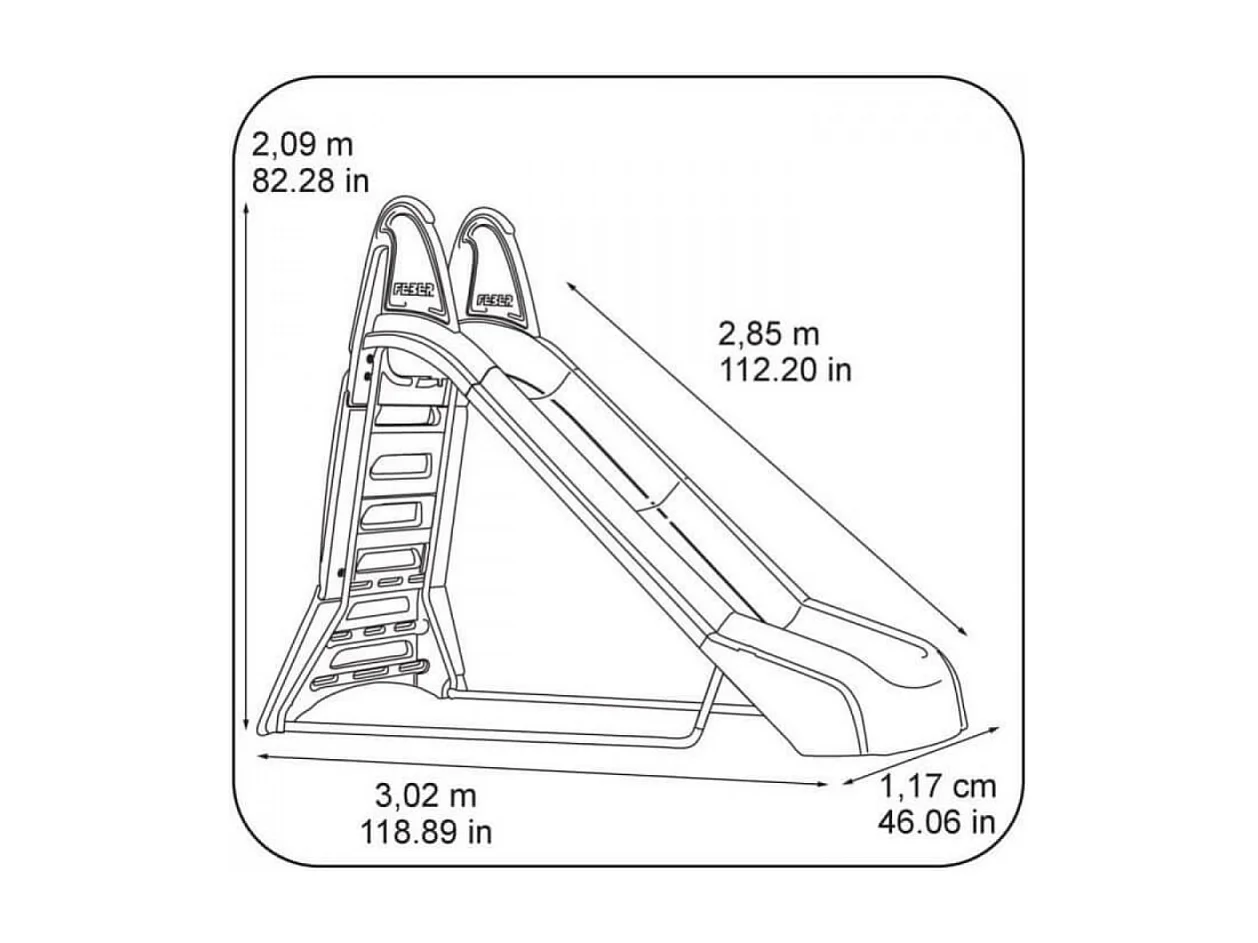 MilaniHome.it - Super Mega Scivolo Con Acqua Adatto A Tutti I Bambini Da Esterno Giardinodi coloreMulticolor