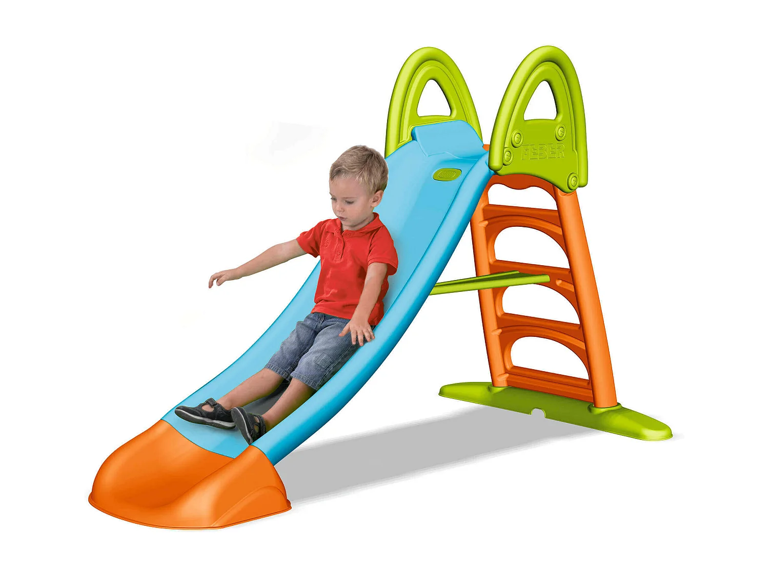 Famosa 800009592 traîneau Bleu, Orange, Vert Plastique