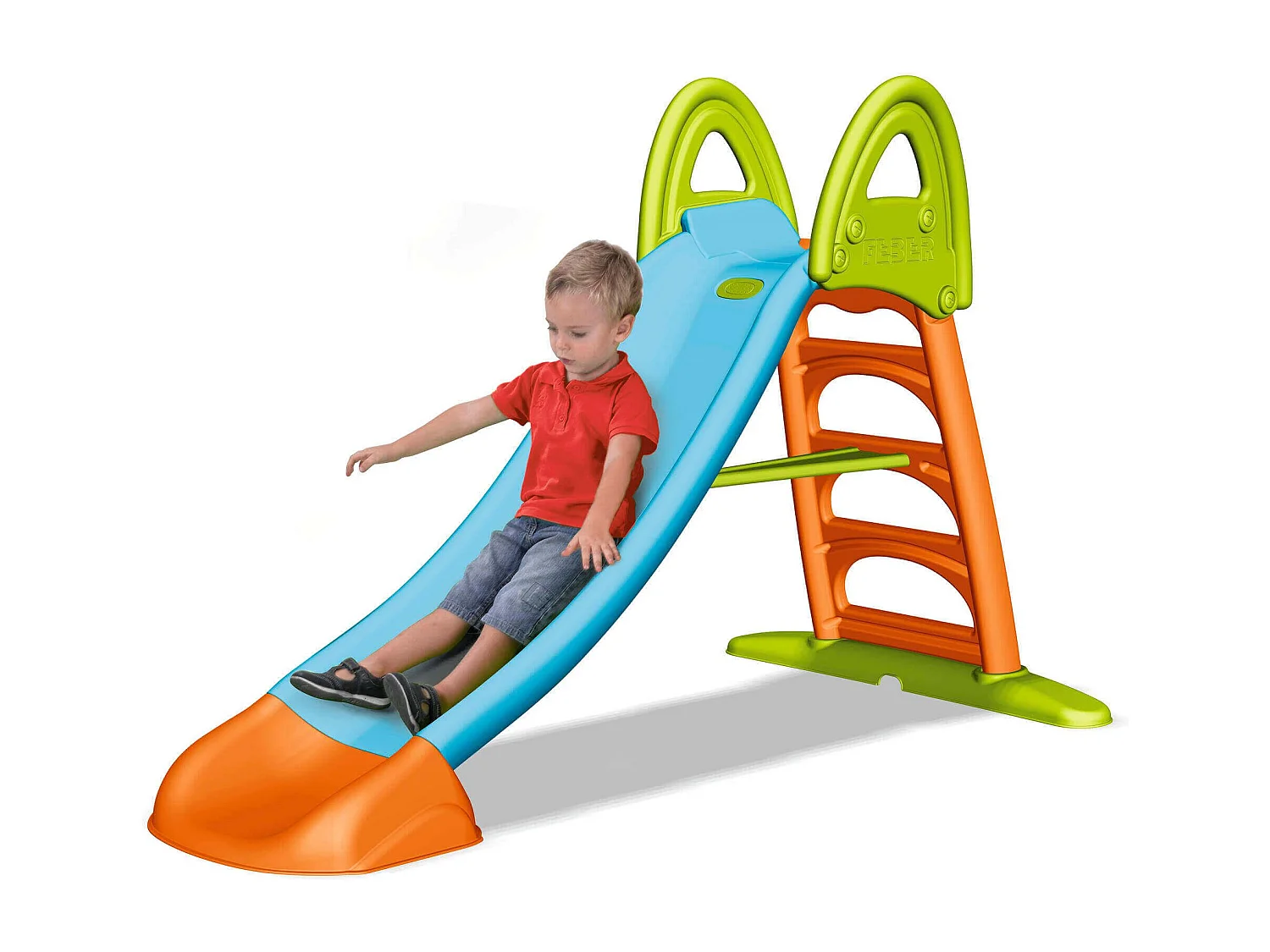 Famosa 800009592 traîneau Bleu, Orange, Vert Plastique