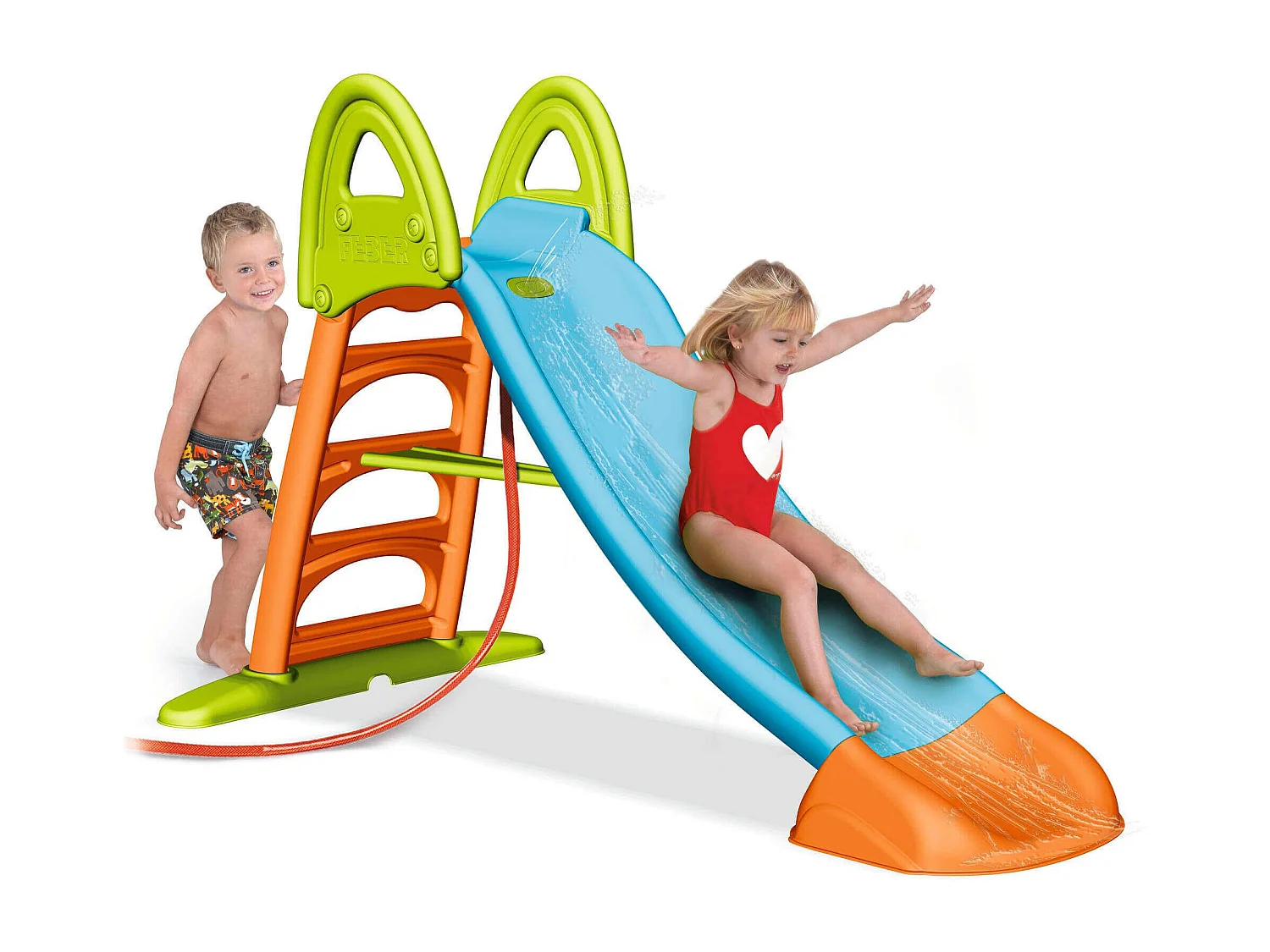 Famosa 800009592 traîneau Bleu, Orange, Vert Plastique