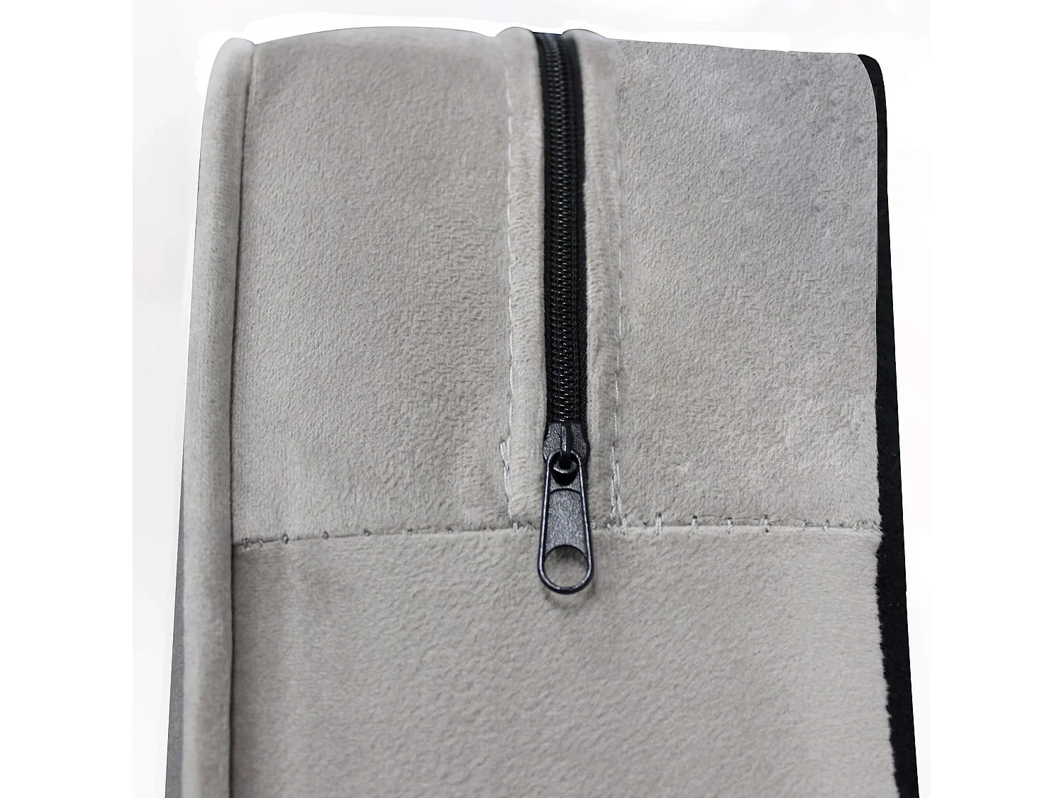 MilaniHome.it - Divano in velluto 3 posti per salotto soogiorno sala d'attesa 196x81x89 hdi coloreTortora