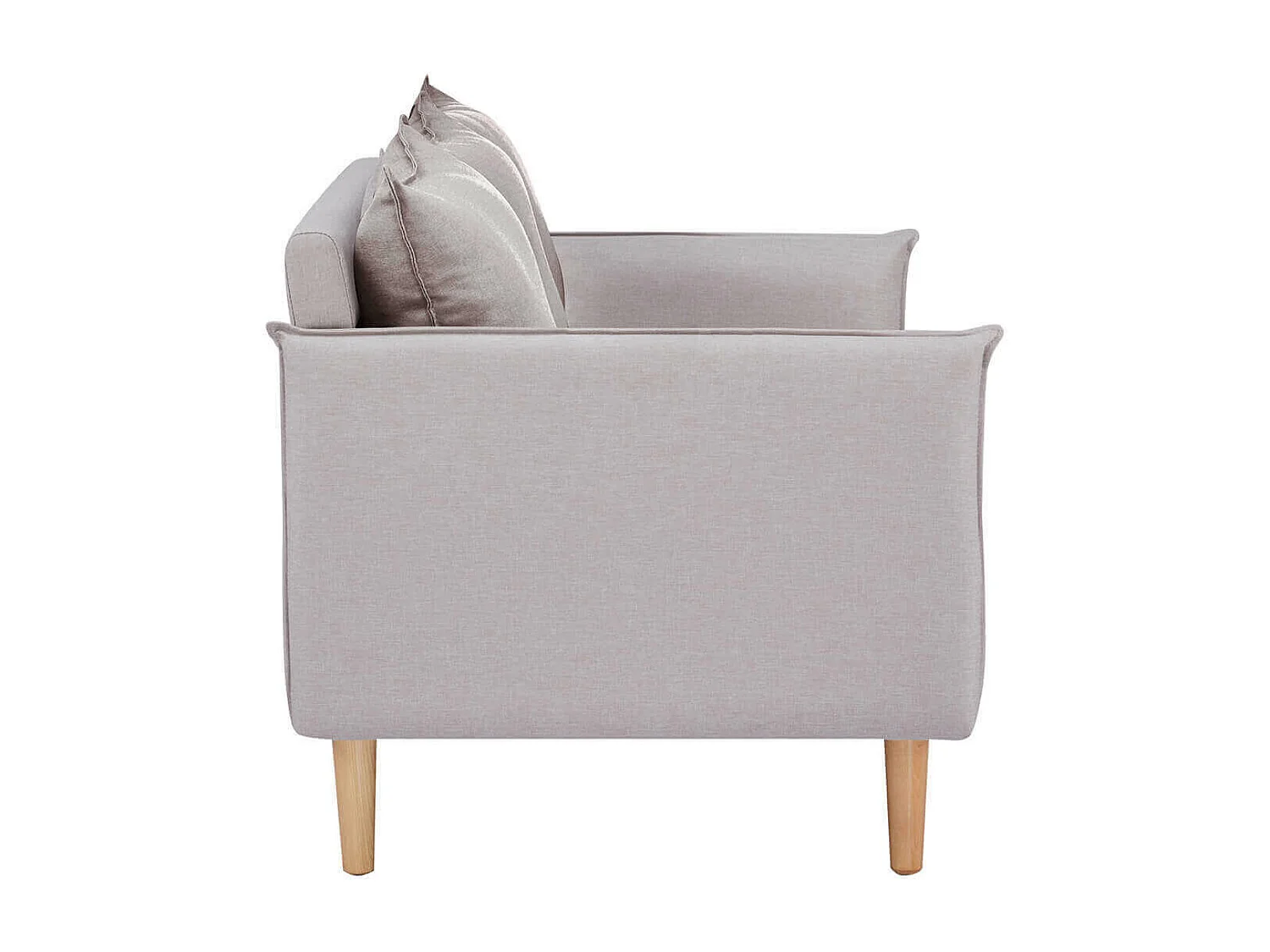 MilaniHome.it - divano 3 posti stile nordico scandinavo 188x84x51 hdi coloreBeige