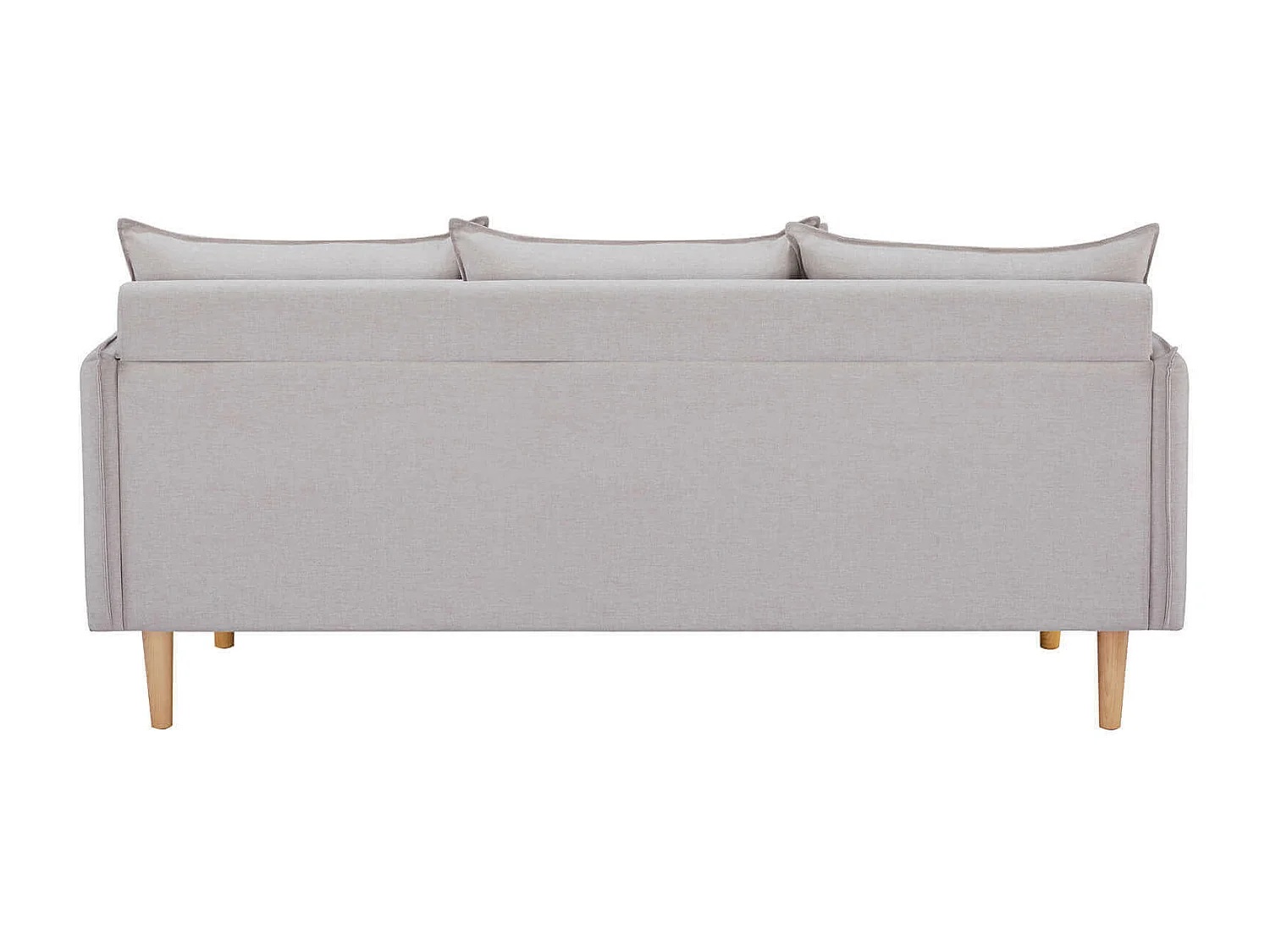 MilaniHome.it - divano 3 posti stile nordico scandinavo 188x84x51 hdi coloreBeige