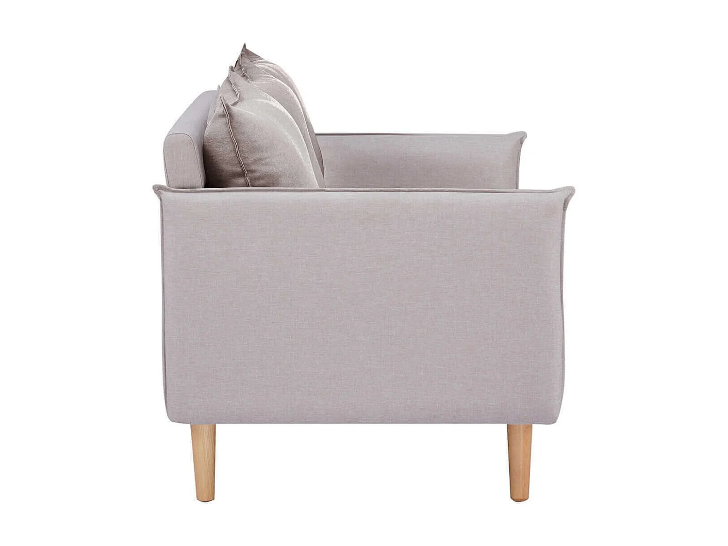 MilaniHome.it - divano 3 posti stile nordico scandinavo 188x84x51 hdi coloreBeige